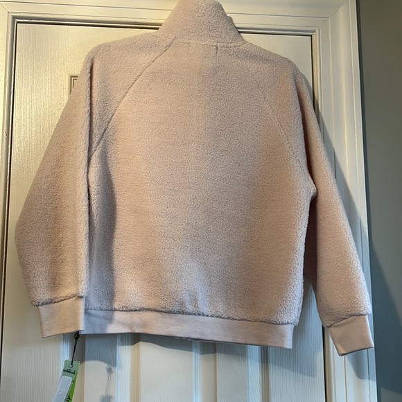 Sam Edelman XS Popcorn Fleece Jacket Ivory NWT - Picture 5 of 8